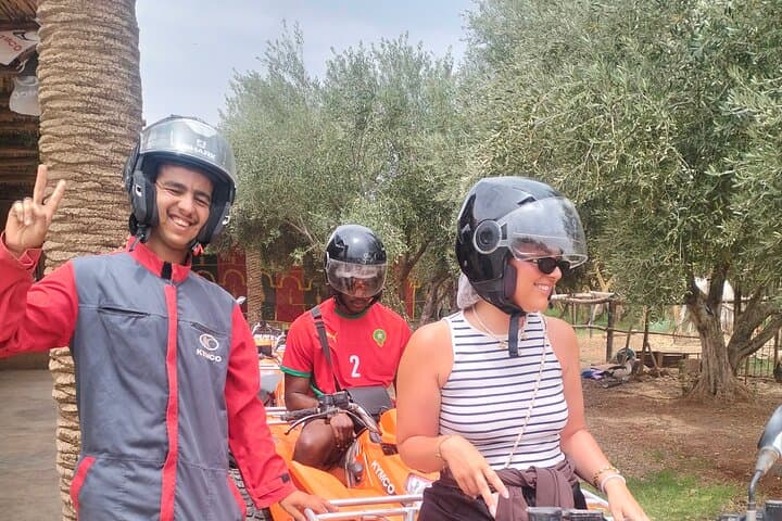 Agafay Desert Quad Tour: Ride Through Palm Groves, Berber Villages & Mint Tea photo 2