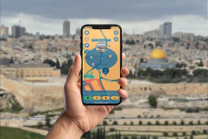 Siege of Jerusalem 70 AD: GPS Mobile Walking Game Through the Old City