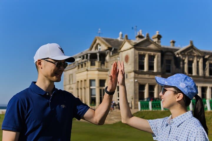 Premium Golf Photo Experience on St Andrews Old Course — Full-Round Cinematic Coverage photo 2