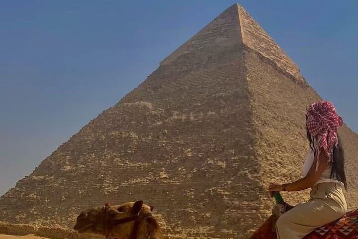 Private Giza Pyramids Tour: Sphinx, Third Pyramid & Camel Ride