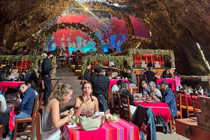 Teotihuacan Sunrise: Cave Breakfast, Gallery Visit & Pyramid Climb from CDMX photo 2