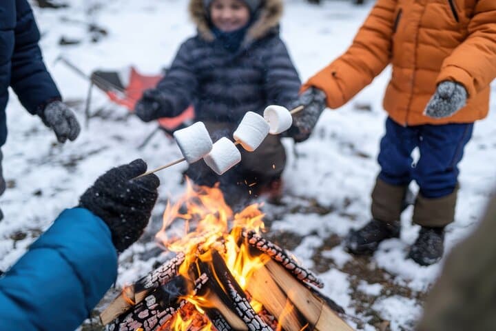 Snowshoe Adventure: Frozen Falls and Firelight Tour — Yukon Winter Day Trip photo 4