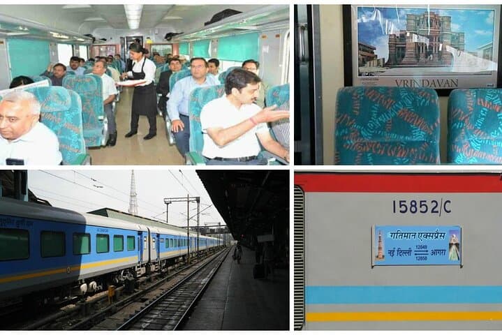 Gatimaan Express Taj Mahal Day Trip from Delhi: Fast-Track Agra by Train photo 3