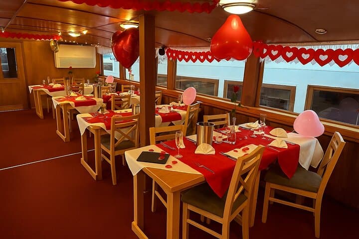 Prague Valentine’s Dinner Cruise on the Vltava — Prosecco & Castle Views photo 5