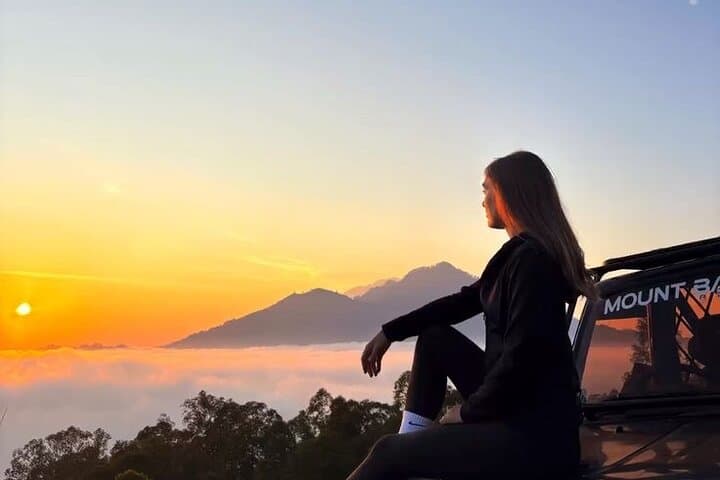 Bali Jeep Sunrise: Mount Batur Sunrise Trek, Hot Springs & Coffee Plantation photo 1