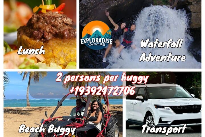 Piñones Beach Buggy and El Yunque Waterfall Adventure from San Juan photo 2