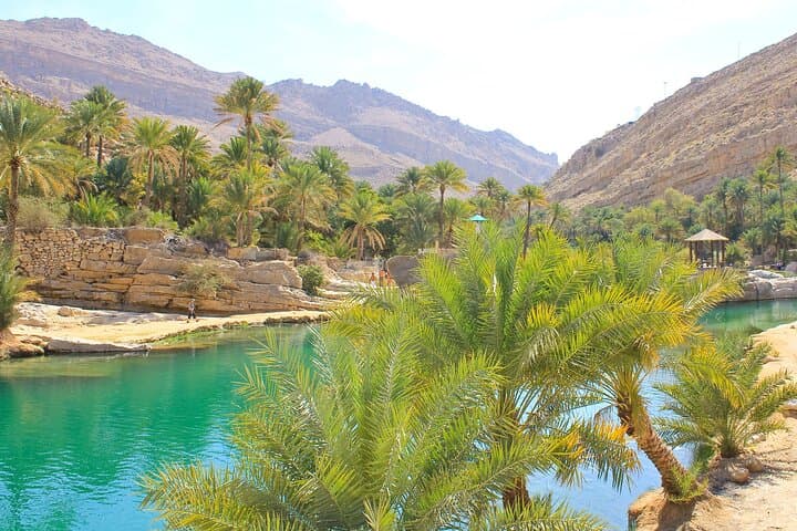 Full-Day Wadi Bani Khalid and Wahiba Sands Adventure from Muscat