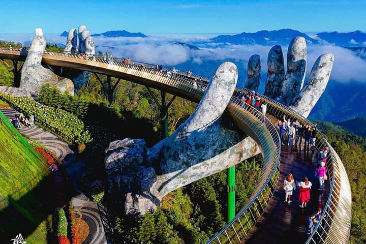 Golden Bridge & Ba Na Hills Small-Group Day Tour from Hoi An/Da Nang photo 3