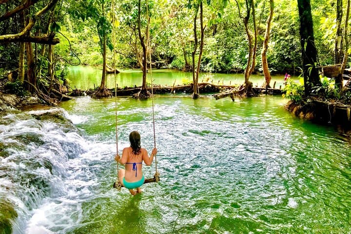 Luang Prabang Morning Cultural Discovery and Kuang Si Waterfall Escape