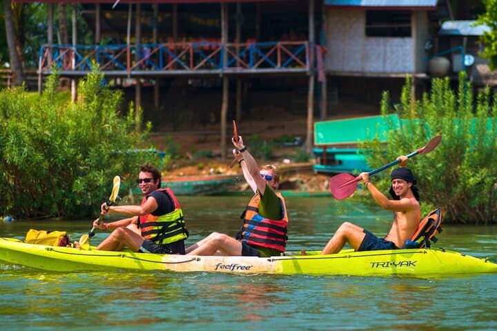 Luang Prabang Full-Day Private Kayaking on the Mekong — Guided River Adventure photo 2