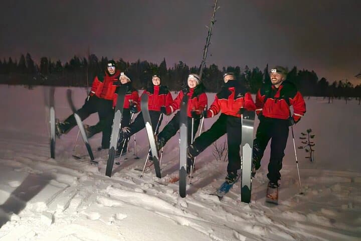 Sliding Ski Adventure in Pyhä–Luosto National Park: Private Guided Arctic Backcountry Tour photo 4