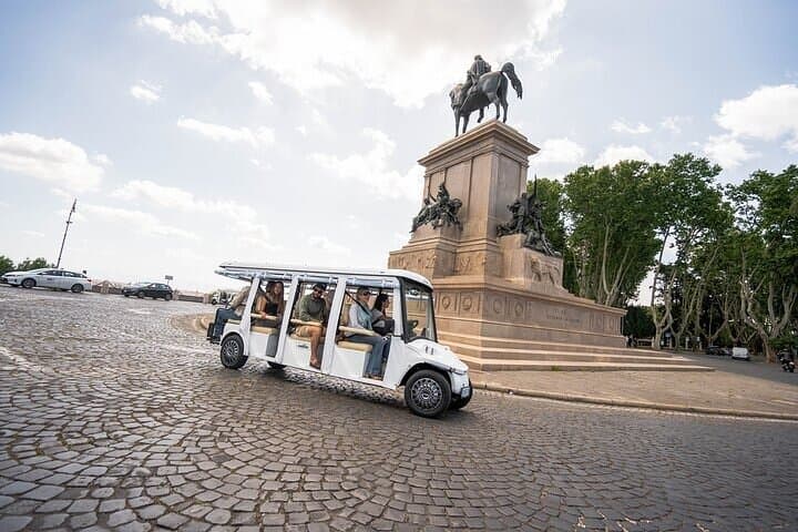 Rome by Night Golf Cart Tour – Illuminated Monuments & Gianicolo Views photo 3