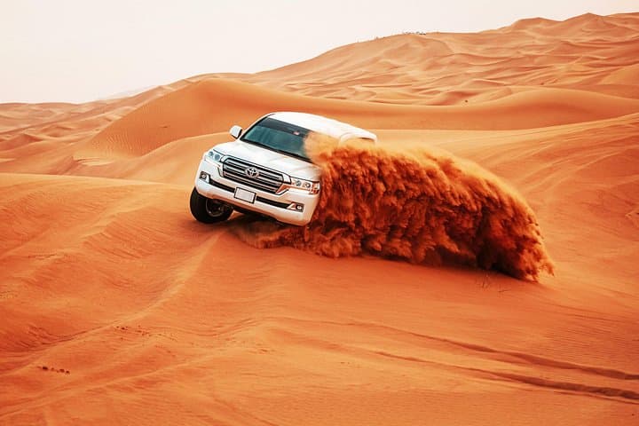 Dubai Desert Safari: Premium Evening Dune Bashing, Camel Ride & BBQ Under the Stars photo 2