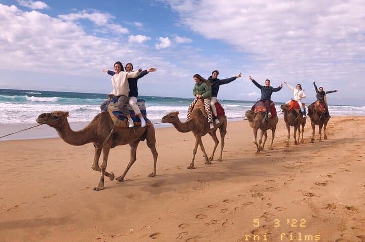 Tangier Camel Ride from Cap Spartel to the Hercules Caves — Coastal Panorama Tour