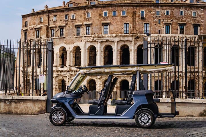 Private Rome Golf Cart Tour with Wine Tasting and Hotel Pickup photo 6