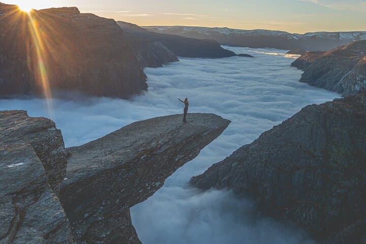 Trolltunga Autumn Go Viking Hike — Guided Fall Trek to Troll's Tongue