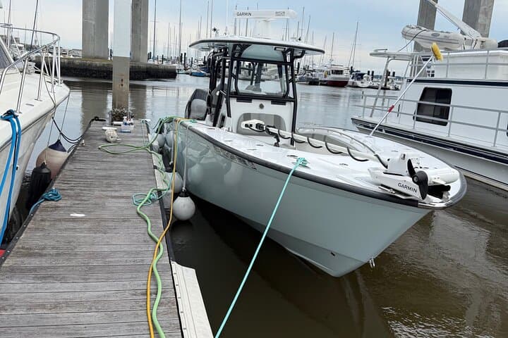 Private Luxury Sunset Boat Tour in Charleston Harbor — Intimate Evening Cruise photo 1