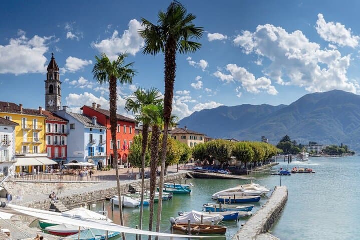 Crossing the Alps to Ticino: Gotthard Panorama, Bellinzona Castles & Lago Maggiore