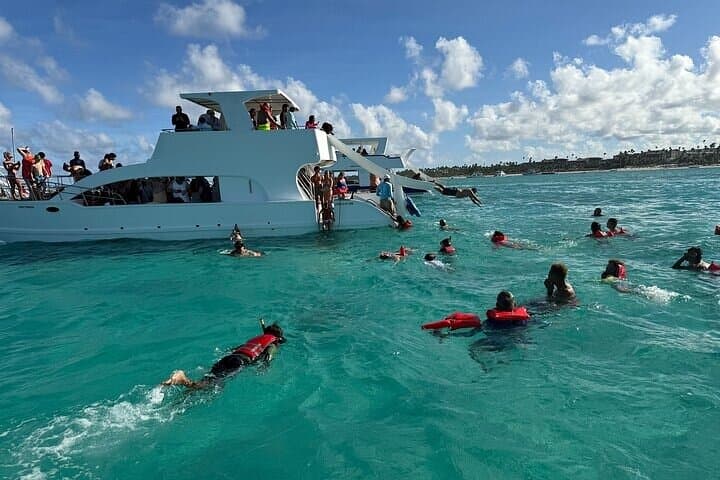 Punta Cana Boat Party — Snorkel Reefs, Natural Pool & Open-Bar Cruise photo 2