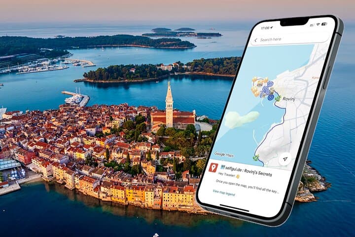 Self-Guided Secrets Tour Rovinj — Old Town, Beaches & Hidden Viewpoints