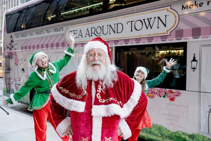 Tea Around Town: NYBG Holiday Train Show Bus Experience