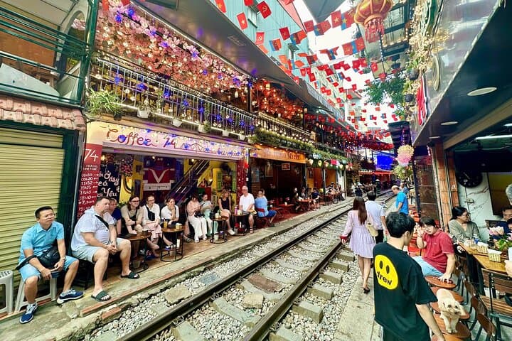 Hanoi City Sights: Incense Village, Train Street & Egg Coffee Tour photo 2