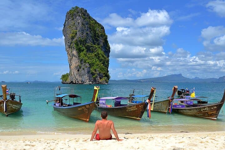 Krabi Island Hopping: Phranang Cave, Chicken Island, Tup Sandbar & Poda Beach
