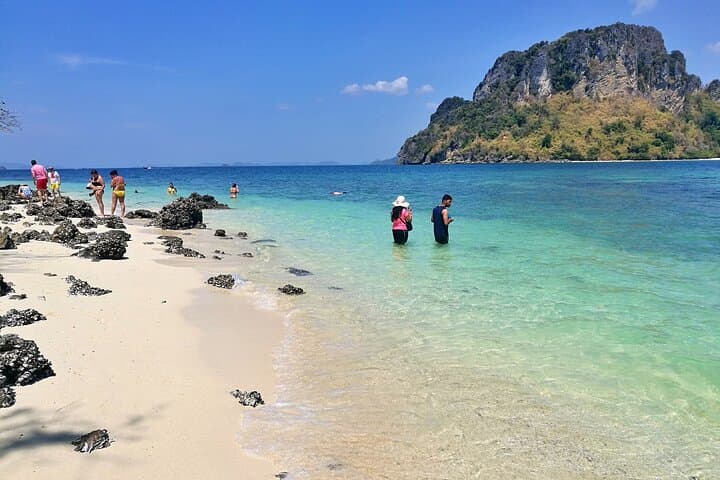 Krabi Island Hopping: Phranang Cave, Chicken Island, Tup Sandbar & Poda Beach photo 4