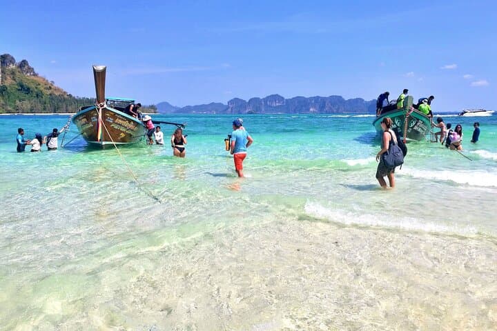 Krabi Island Hopping: Phranang Cave, Chicken Island, Tup Sandbar & Poda Beach photo 3