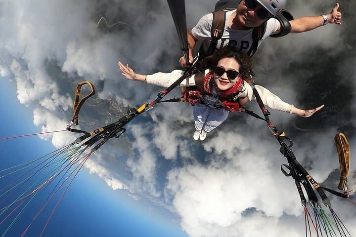 Alanya Tandem Paragliding Over Cleopatra Beach — Tandem Flights from Yassı Tepe photo 6