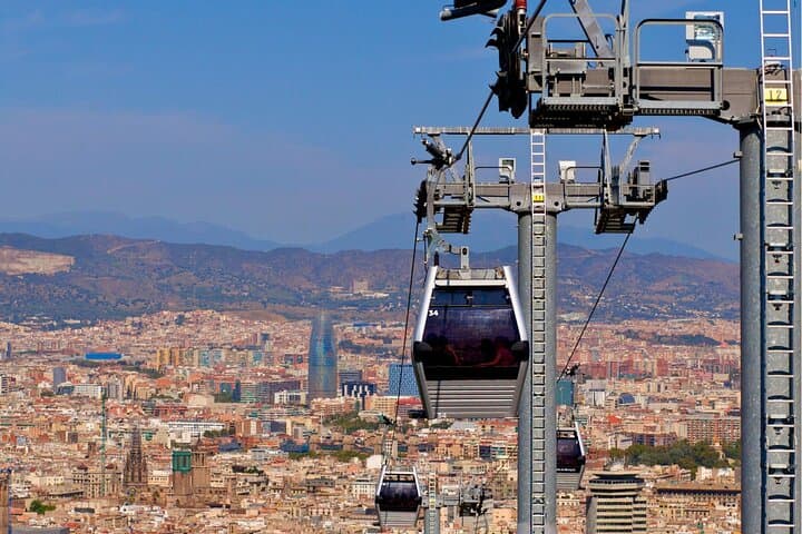 Ride the Montjuïc Cable Car: Panoramic Views & Castle Access in Barcelona photo 2
