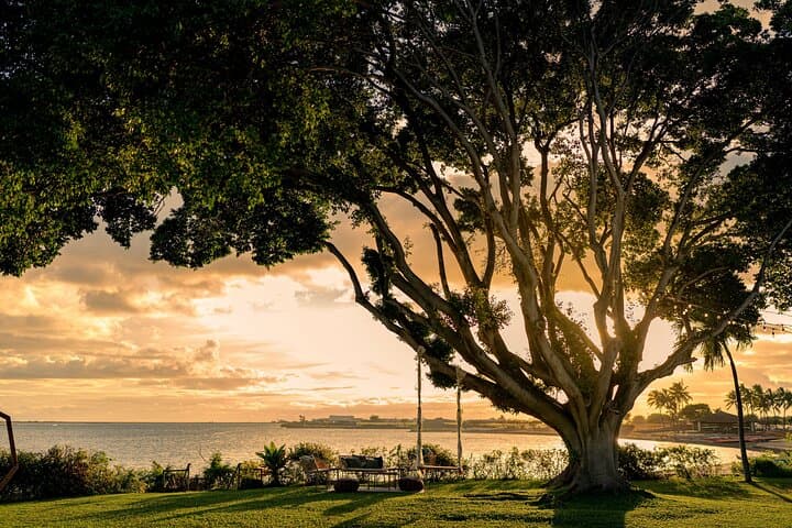 Magic Island Private Beach Wedding: Intimate Oahu Sunset Ceremony photo 4