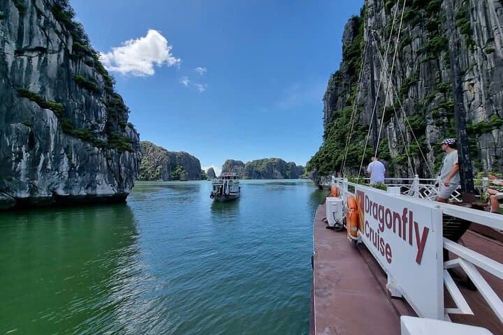 Thien Cung Cave & 4-Hour Ha Long Bay Cruise with Kayaking and Seafood Lunch photo 5