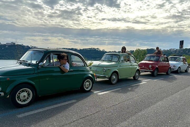 Rome Fiat 500 Tour: Appian Way, Colosseum & Local Food Tasting photo 3