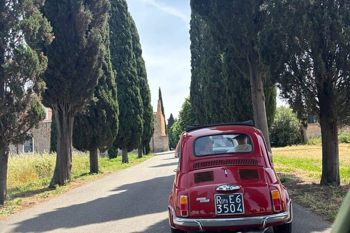 Rome Fiat 500 Tour: Appian Way, Colosseum & Local Food Tasting photo 6