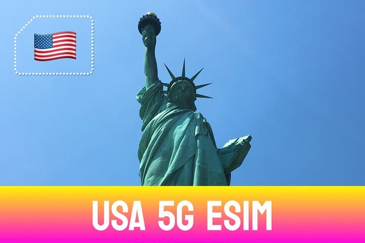USA 5G eSIM — Up to 50GB Data and Zero Roaming Fees for Travelers photo 1