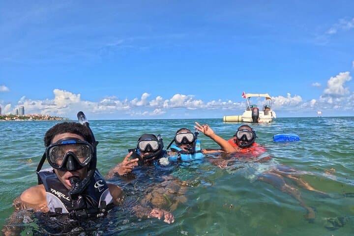 Miami 3-Hour Private Snorkel on SeaRay Sundeck — Up to 8 Guests