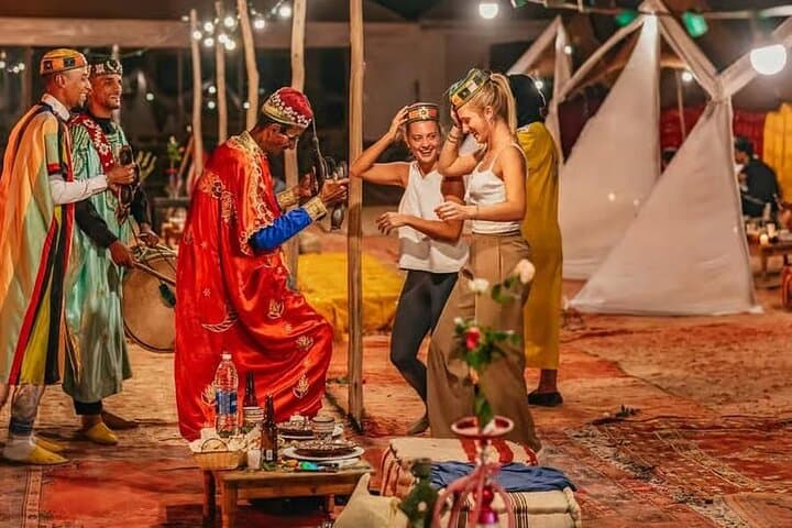 Agafay Desert Sunset & Dinner: Camel or Quad Adventure from Marrakech