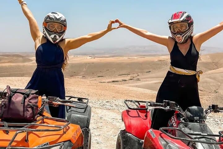 Agafay Desert Sunset & Dinner: Camel or Quad Adventure from Marrakech photo 5