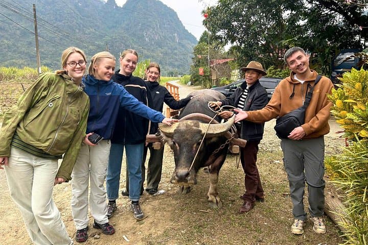 Pu Luong 3-Day Trek: Rice Terraces, Bamboo Rafting & Buffalo Cart Experience photo 4