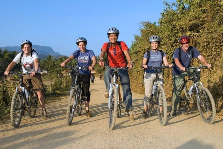 Luang Prabang Mountain Biking, Trekking & Tad Sae Waterfall Private Tour photo 3