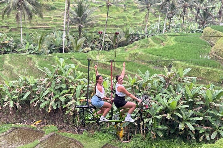 Ubud Ultimate Adventure: ATV, Rafting, Zipline & Rice Terrace Sky Bike photo 4