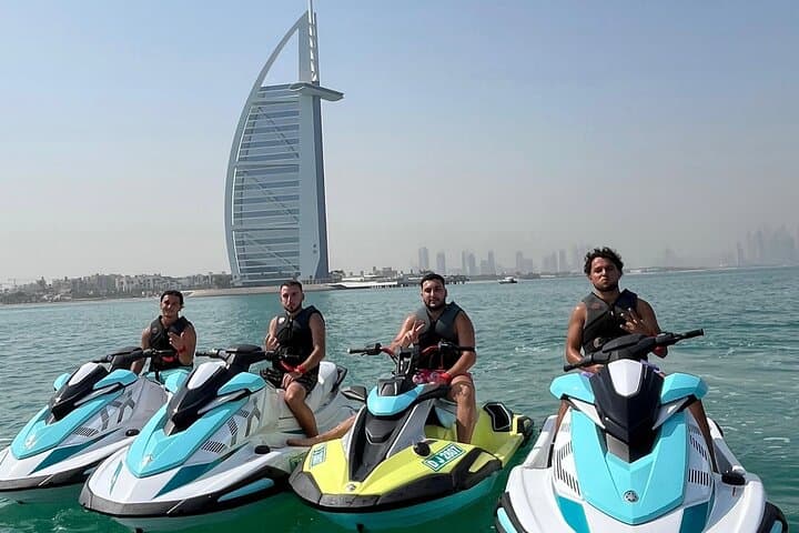 Jet Ski Dubai: Burj Al Arab & Atlantis One‑Hour Coastal Ride with Breakfast
