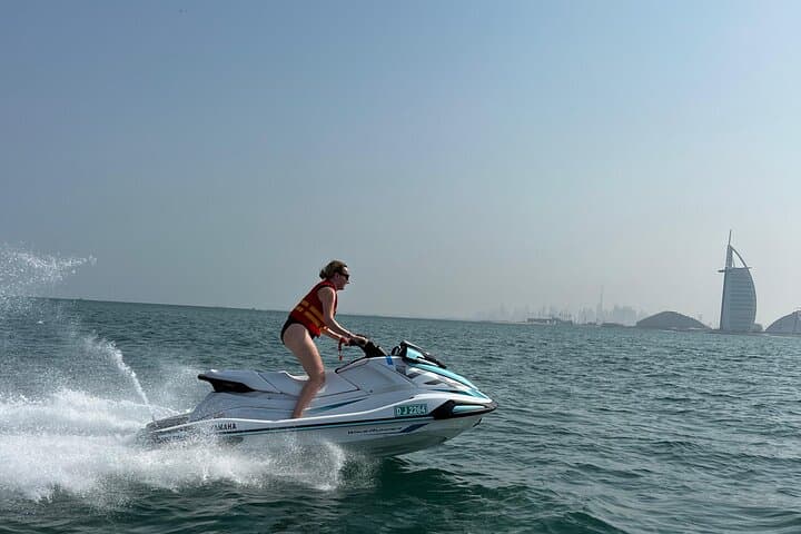 Jet Ski Dubai: Burj Al Arab & Atlantis One‑Hour Coastal Ride with Breakfast photo 2