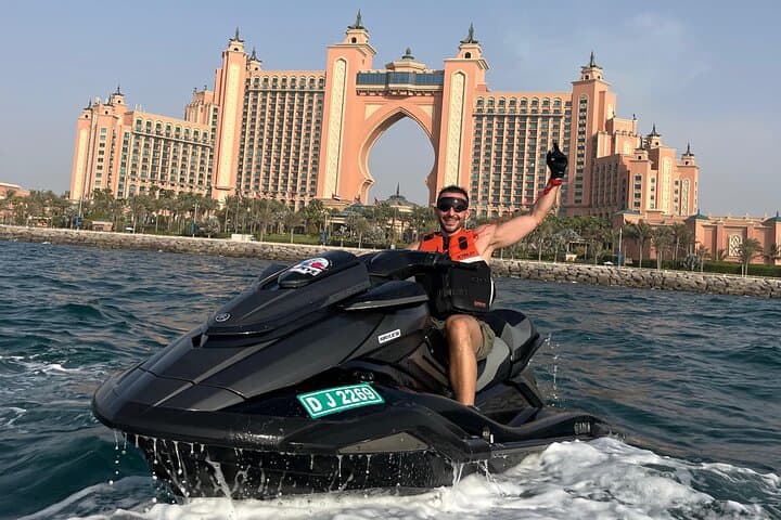 Jet Ski Dubai: Burj Al Arab & Atlantis One‑Hour Coastal Ride with Breakfast photo 4