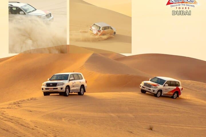 Dubai Evening Desert Safari: Dune Bashing, Camel Rides & Bedouin Camp Experience