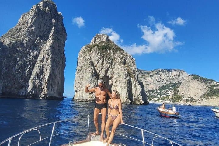 Capri Island Private Boat Tour from Naples — Blue Grotto, Faraglioni & Coves photo 1