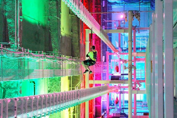 It Zip It Adventure Indoor Ropes Course — New Haven’s Four-Level Aerial Challenge