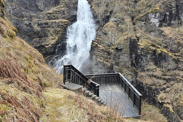 Flåm Waterfall Walk, Fjord Drive & Stegastein Viewpoint — Scenic Small-Group Tour photo 4