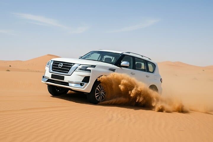 Dune Bashing in Dubai Lahbab Desert – 4WD, Sandboarding & Optional ATV photo 3